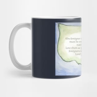 The foreign born among you Mug